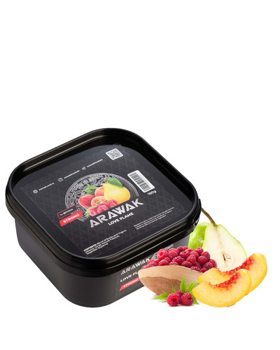 Тютюн Arawak Strong Love Flame (Персик, Груша, Малина) 200 г