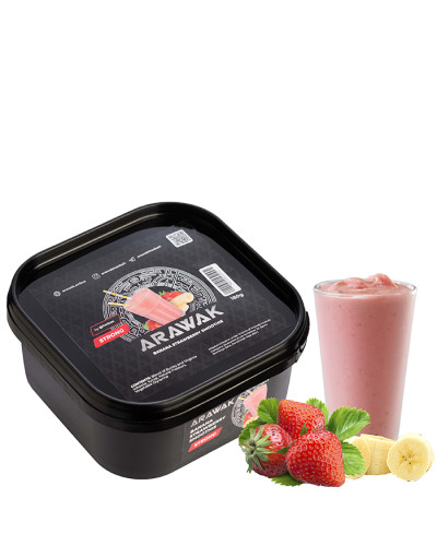 Тютюн Arawak Strong Banana Strawberry Smoothie (Банан, Полуниця) 200 г