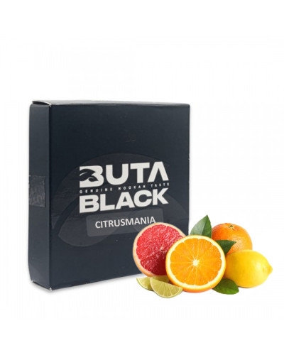 Тютюн Buta Black Line Citrusmania (Апельсин, Грейпфрут, Лайм, Лимон) 100 г