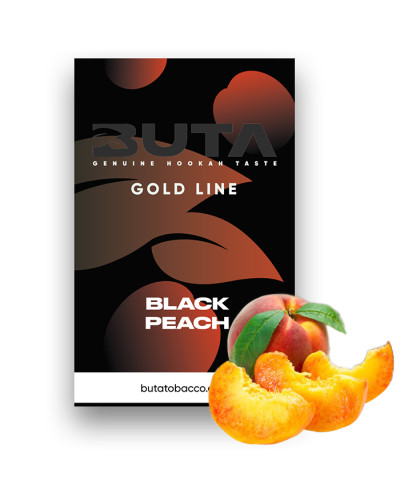 Тютюн Buta Gold Line Black Peach (Нектарін) 50 г