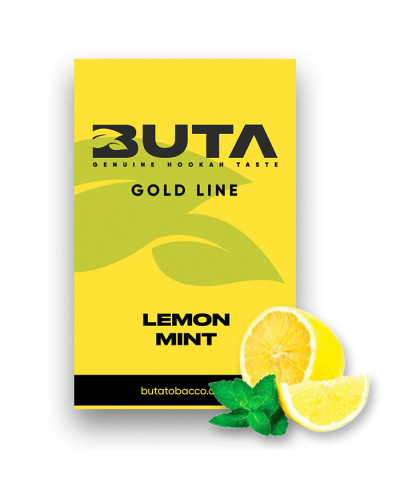 Тютюн Buta Gold Line Lemon Mint (Лимон, М\'ята) 50 г