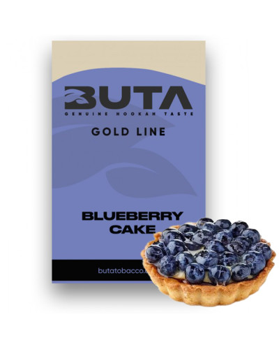 Тютюн Buta Gold Line Blueberry Cake (Чорничний пиріг) 50 г