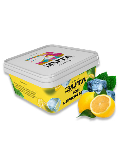 Тютюн Buta Gold Line Ice Lemon Mint (Лимон, М\'ята, Лід) 250 г