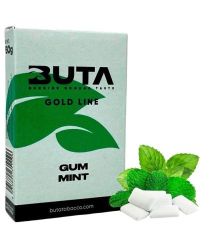 Тютюн Buta Gold Line Gum Mint (Жуйка з м\'ятою) 50 г