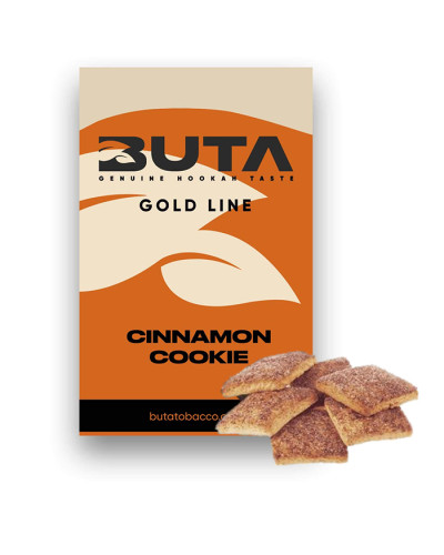 Тютюн Buta Gold Line Cinnamon Cookie (Кориця, Печиво) 50 г