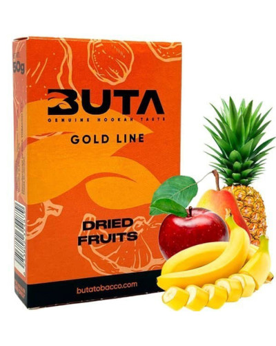 Тютюн Buta Gold Line Dried Fruits (В\'ялені Фрукти) 50 г