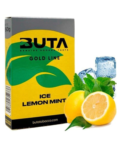 Тютюн Buta Gold Line Ice Lemon Mint (Лимон М\'ята Лід) 50 г