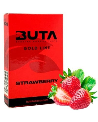 Тютюн Buta Gold Line Strawberry (Полуниця) 50 г