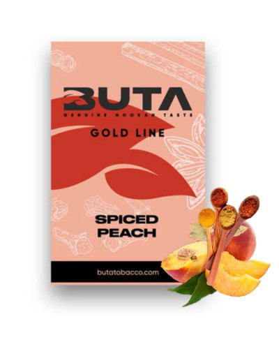Тютюн Buta Gold Line Spiced Peach (Пряний Персик) 50 г