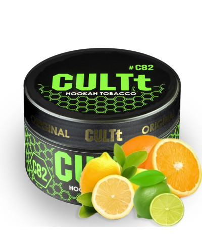 Тютюн CULTt C82 Lime Chill (Лайм, Апельсин, Лимон) 100 г