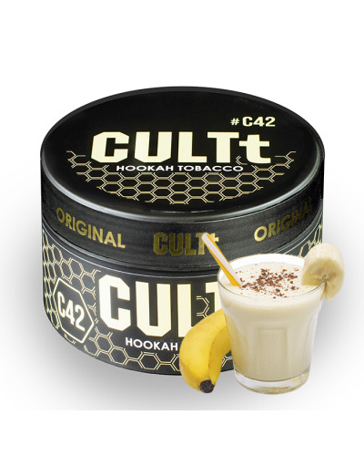 Тютюн CULTt C42 Banana Smoothie (Банановий смузі) 100 г