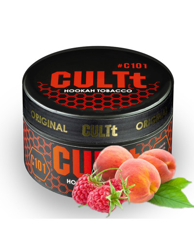 Тютюн CULTt C101 Raspberry Peach (Малина, Персик) 100 г