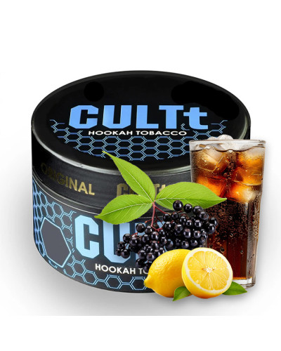 Тютюн CULTt C72 Elderberry Cola Lemon (Бузина, Кола, Лимон) 100 г