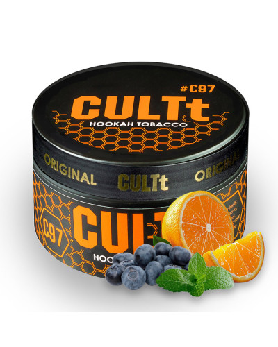 Тютюн CULTt C97 Blueberry Orange Mint (Чорниця, Апельсин, Мята) 100 г