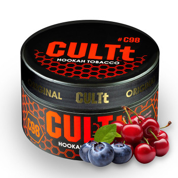 Тютюн CULTt C98 Cherry Blueberry (Вишня, Лохина) 100 г - фото 4