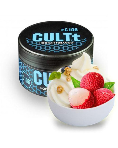 Тютюн CULTt C106 Blueberry Lychee Ice Cream (Чорниця, Лічі, Морозиво) 100 г