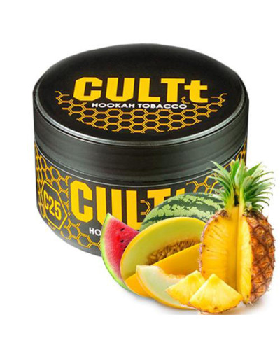Тютюн CULTt C25 Pineapple Watermelon Melon (Ананас, Кавун, Диня) 100 г