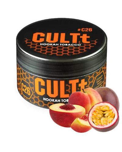 Тютюн CULTt C26 Passion Fruit Peach (Маракуя, Персик) 100 г