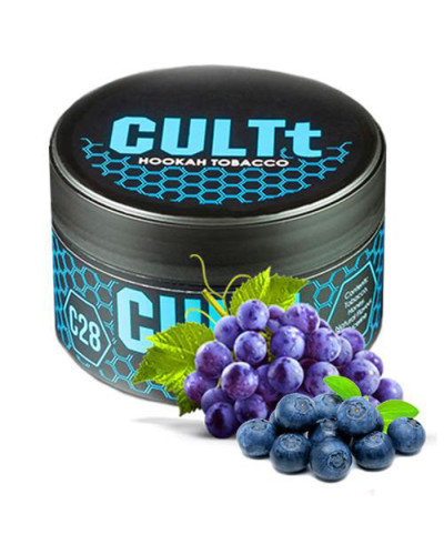 Тютюн CULTt C28 Blueberrie Grapes (Чорниця, Виноград) 100 г