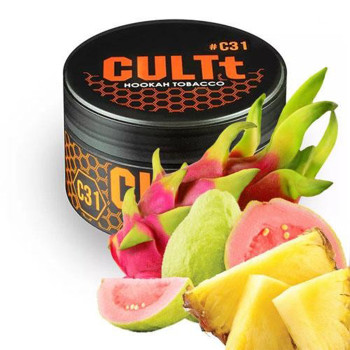 Тютюн CULTt C31 Pitaya Guava Pineapple (Гуава, Пітая, Ананас) 100 г - фото 13