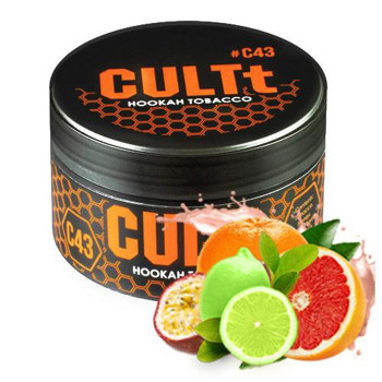 Тютюн CULTt C43 Passion Fruit Lime Grapefruit (Маракуя, Лайм, Грейпфрут) 100 г - фото 24