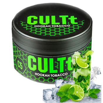 Тютюн CULTt C5 Mojito (Лайм, Мʼята, Лід, Мохіто) 100 г - фото 14