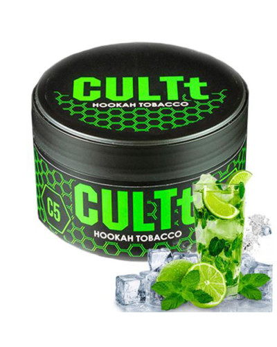 Тютюн CULTt C5 Mojito (Лайм, Мʼята, Лід, Мохіто) 100 г