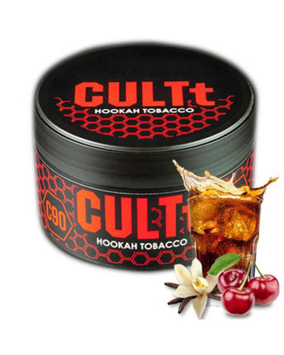 Тютюн CULTt C90 Cherry Cola Vanilla (Вишнева кола, Лимон) 100 г