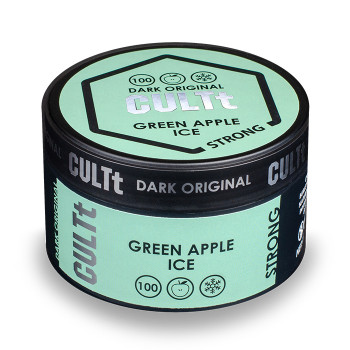 Тютюн CULTt DS100 Green Apple Ice (Зелене яблуко, Лід) 100 г - фото 28