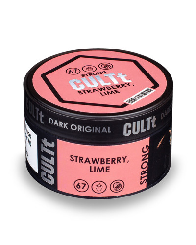 Тютюн CULTt DS67 Strawberry Lime (Полуниця, Лайм) 100 г