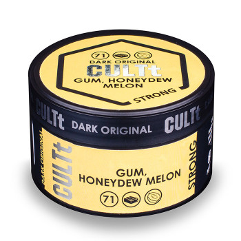 Тютюн CULTt DS71 Gum Honeydew Melon (Жувальна гумка, Медова диня) 100 г - фото 4
