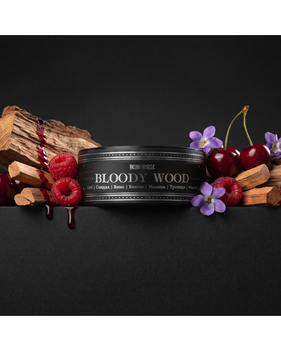 Тютюн Dead Horse Hell Bloody Wood (Дерево, Вишня, Малина, Вино, Троянда, Фіалка) 200 г
