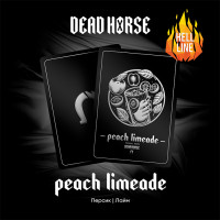 Тютюн Dead Horse Hell Peach Limeade (Персик, Лайм) 200 г