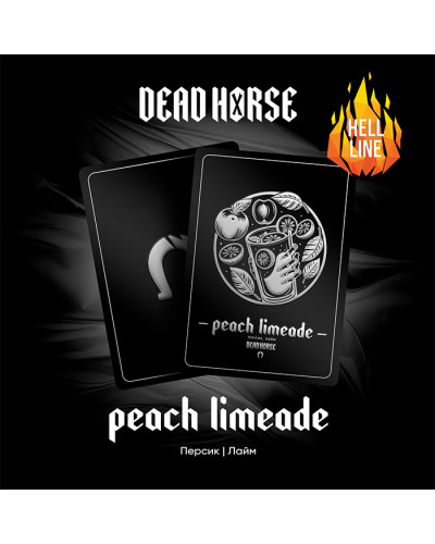 Тютюн Dead Horse Hell Peach Limeade (Персик, Лайм) 200 г