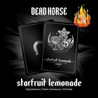 Тютюн Dead Horse Hell Starfruit Lemonade (Карамбола, Лайм, Апельсин, Папая) 200 г