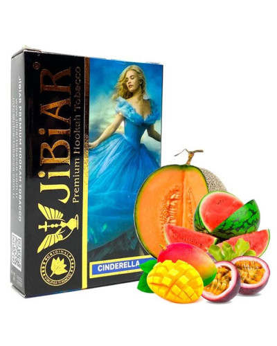 Тютюн Jibiar Cinderella (Кавун, Диня, Манго, Маракуя) 50 г