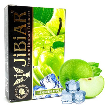 Тютюн Jibiar Ice Green Apple (Лід, Яблуко) 50 г - фото 9