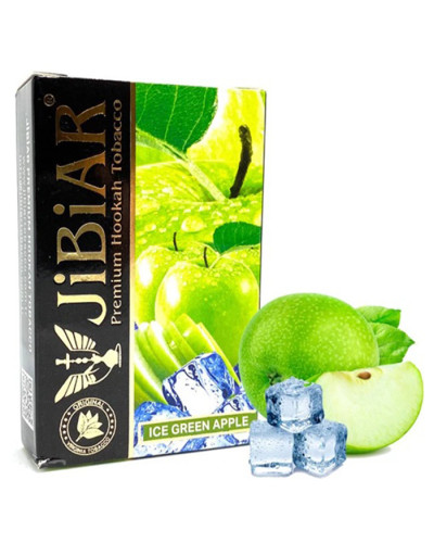 Тютюн Jibiar Ice Green Apple (Лід, Яблуко) 50 г