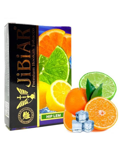 Тютюн Jibiar Hip Lem (Апельсин, Лайм, Лід) 50 г