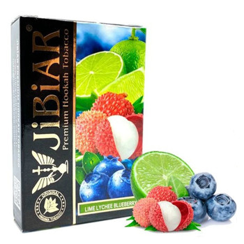Тютюн Jibiar Lime Lychee Blueberry (Лайм, Лічі, Чорниця) 50 г - фото 6