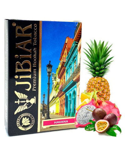 Тютюн Jibiar Havana (Ананас, Маракуя, Пітая) 50 г