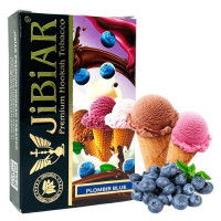 Тютюн Jibiar Plombir blue (Морозиво, Чорниця) 50 г