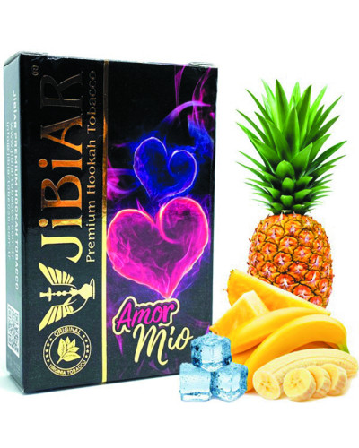 Тютюн Jibiar Amor Mio (Ананас, Банан, Лід) 50 г