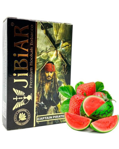 Тютюн Jibiar Captain pirates (Кавун, Полуниця) 50 г