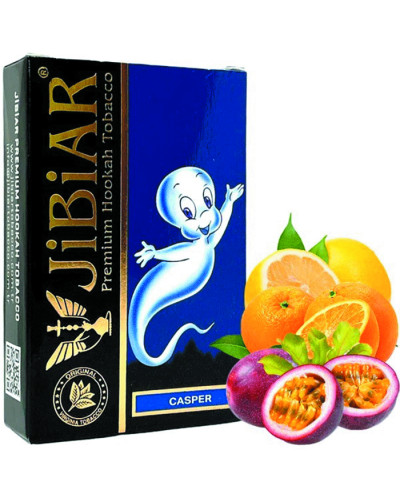 Тютюн Jibiar Casper (Апельсин, Лимон, Маракуя) 50 г