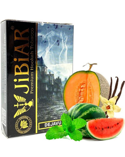 Тютюн Jibiar Dejavu (Ваніль, Диня, Кавун, М\'ята) 50 г