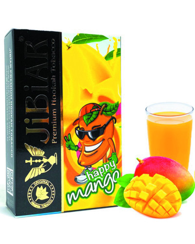 Тютюн Jibiar Happy mango (Лимонад, Манго) 50 г