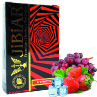Тютюн Jibiar Hypnotiс (Полуниця, Лід, Чорний виноград) 50 г