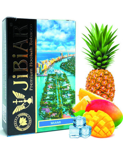 Тютюн Jibiar Miami (Ананас, Лід, Манго) 50 г