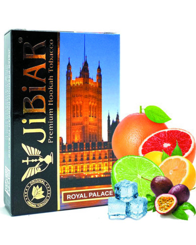 Тютюн Jibiar Royal palace (Грейпфрут, Лід, Лайм, Лимон, Маракуя) 50 г